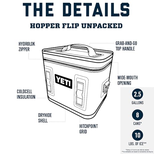 YETI Hopper Flip 8 Cooler - King Crab