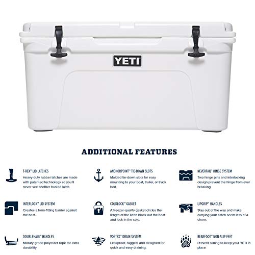 YETI Tundra 65 White Cooler