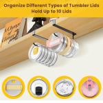 Yeti Lid Organizer - Holds Up to 10 Lids