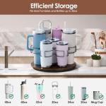 Yeti Tumbler Rotating Cup Holder and Organizer