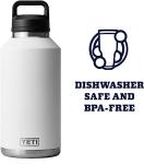 YETI Rambler 64 oz Chug Bottle, White