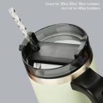 12-Pack Colorful Reusable Straws for YETI Tumblers