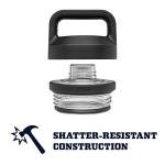 YETI Rambler 46 oz Leakproof Bottle, Granite Gray