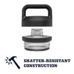 YETI 18 oz Vacuum Insulated Chug Bottle, Aquifer Blue