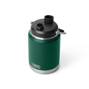 YETI Rambler 2.0 Half Gallon Jug, Black Forest Green