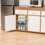 Stackable Water Bottle Organizer for Yeti & Tumblers