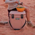 YETI Roadie 24 Cooler in Sandstone Pink