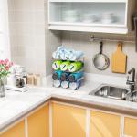 Stackable Water Bottle Organizer for Yeti & Tumblers