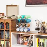 Stackable Water Bottle Organizer for Yeti & Tumblers