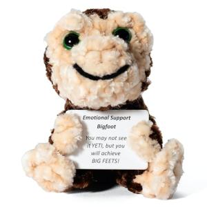 Bigfoot Crochet Doll - Funny Yeti Plush Toy