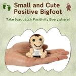 Bigfoot Crochet Doll - Funny Yeti Plush Toy
