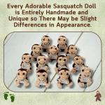 Bigfoot Crochet Doll - Funny Yeti Plush Toy