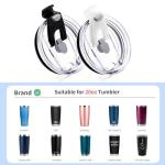 Replacement Flip Lids for 20 oz Tumblers - 2 Pack