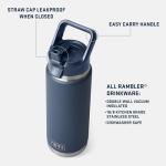 YETI Rambler 26 oz Stainless Steel Bottle - Nordic Blue