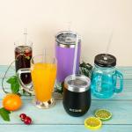 12 Pack of 9-Inch BPA-Free Reusable Straws