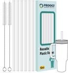 Flexible 6-Pack Straws for Yeti & Stanley Cups