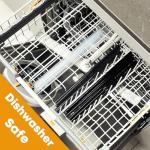 6 Pack Black Reusable Straws for Yeti Tumblers