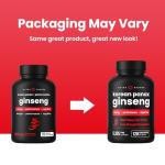 120 Vegan Capsules of NutraChamps Red Ginseng