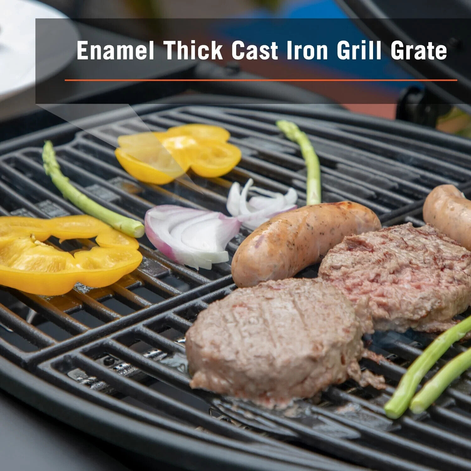 Portable 2-Burner Propane Gas BBQ Grill
