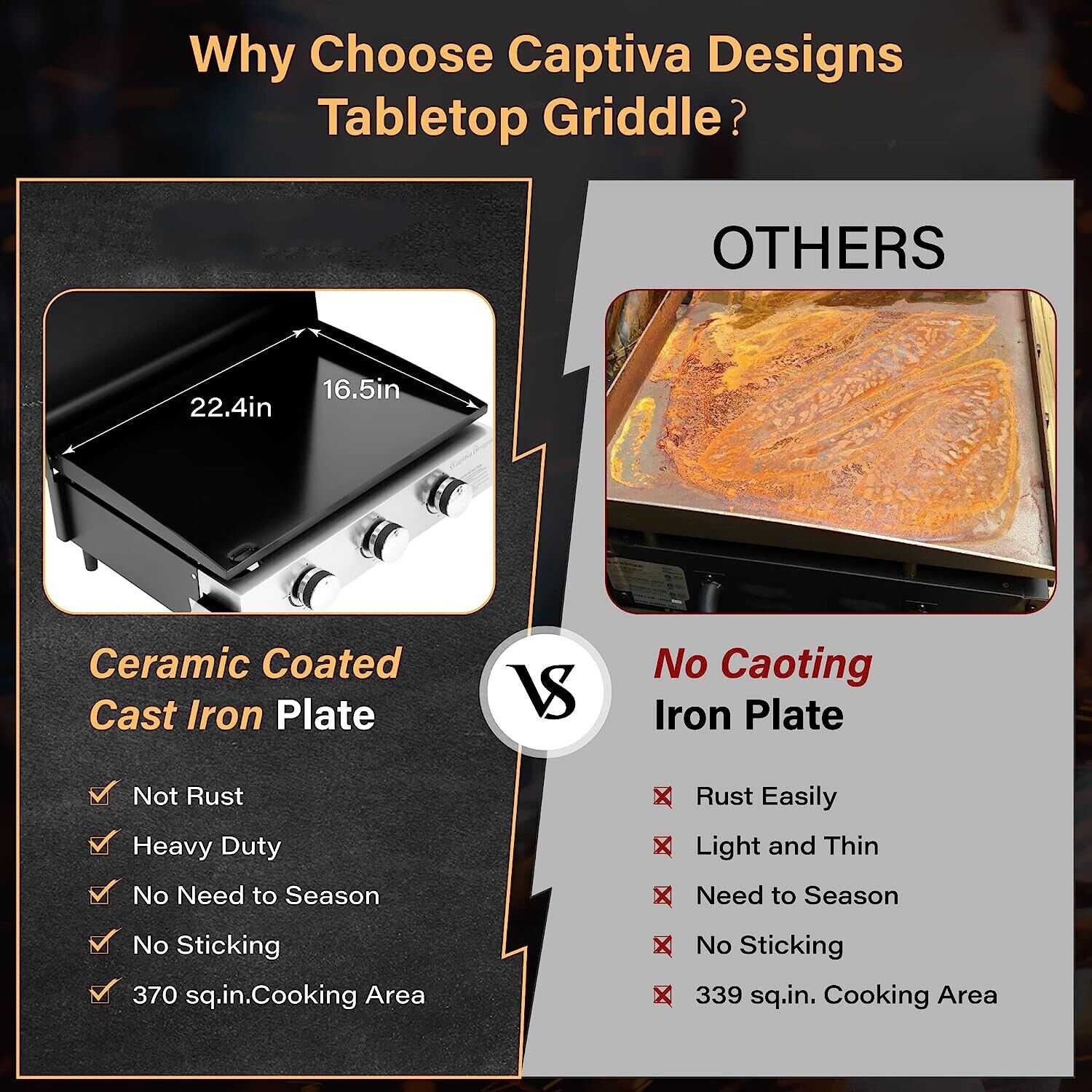 3-Burner Portable Camping Griddle Grill 29