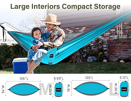 Kootek 400 lbs Capacity Camping Hammock, Lightweight Portable