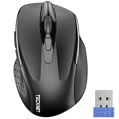 TECKNET Wireless Mouse 2600 DPI with 6 Buttons