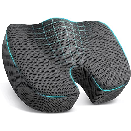 TushGuard Anti-Slip Memory Foam Seat Cushion