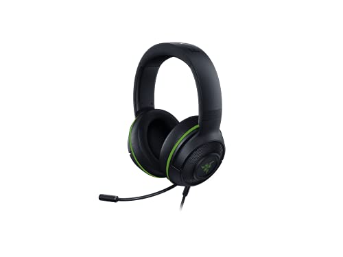 Razer Kraken X Ultralight Gaming Headset: 7.1 Surround Sound - Lightweight Aluminum Frame - Bendable Cardioid Microphone - for PC, PS4, PS5, Switch, Xbox One, Xbox Series X|S, Mobile - Green