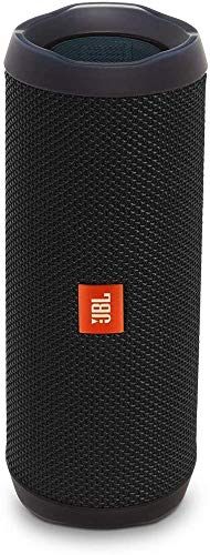 Black JBL Flip 4 Portable Bluetooth Speaker