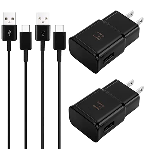 Phone Charger Android,Samsung Charger Fast Charging Cord Type C with USB C Charger Cable 6.6Ft for Samsung Galaxy S23/S22/S21/S20/S10/S10 Plus/S10E/S9/S8/S21Ultra/S22+/S22 Ultra/Note 8/9/10/20,2 Pack