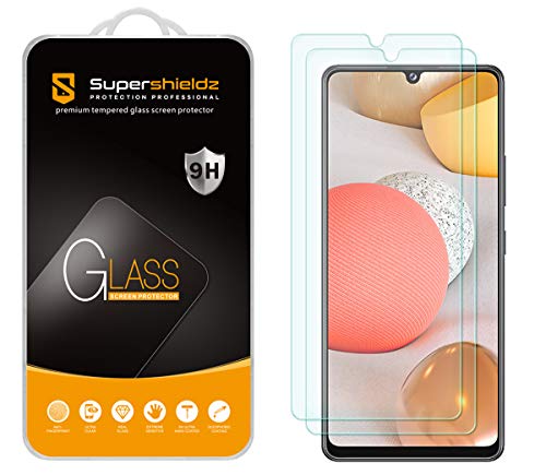 Supershieldz (2 Pack) Designed for Samsung Galaxy A42 5G Tempered Glass Screen Protector, Anti Scratch, Bubble Free