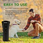 Ultrasonic Clicker Dog Trainer for Effective Bark Control
