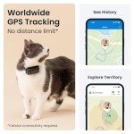 GPS Cat Tracker and Health Monitor Device