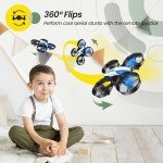 Blue Mini Drone with 3 Batteries - Beginners Welcome!