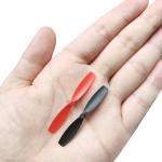 uxcell RC Propellers 55mm CW CCW 2-Vane Main Rotors, Black Red 8 Pairs