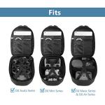 JSVER Carrying Case For DJI Mini Waterproof Shockproof Backpack Case Compatible with DJI Mini/Air/Mavic 1/AVATA Remote & Smart Controller, Propellers, Battery and Accessories