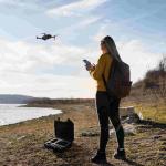 INNVO Drone Case for DJI Mini 3 or 4 Pro Fly More Combo, Hard Plastic Waterproof Shockproof Dust-proof Easy for Organize Storage Transport When Traveling Camping and Outdoor Use, Black