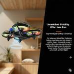 Swifsen Drones for Kids with Camera,Rc Drone Indoor Small Helicopter,Birthday Gifts for Boys and Girls Beginners Friendly,Mini Quadcopter Toy With 2 Batteries,Propeller Protect,Altitude Hold