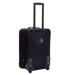 Expandable Black Softside Luggage Set - 2 Pieces