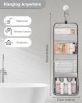 Relavel Waterproof Hanging Toiletry Bag for Travel
