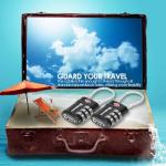 TSA Approved 4 Pack Combination Luggage Locks