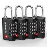 Fosmon TSA Approved 4 Digit Combination Locks