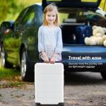 OLIXIS 20 Inch Hardside Carry-On Luggage with TSA Lock