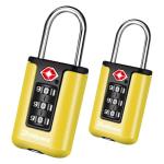 Brilliant 2 Pack TSA Approved Luggage Locks