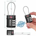TSA Approved 2 Pack Combination Luggage Locks