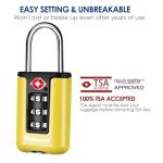 Brilliant 2 Pack TSA Approved Luggage Locks