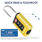 Brilliant 2 Pack TSA Approved Luggage Locks