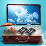 TSA Approved 2 Pack Combination Luggage Locks