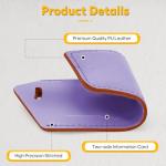 Travelambo Faux Leather Luggage Tags - 2 Pack