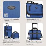 U.S. Traveler Rio Rolling Carry-On Luggage Set